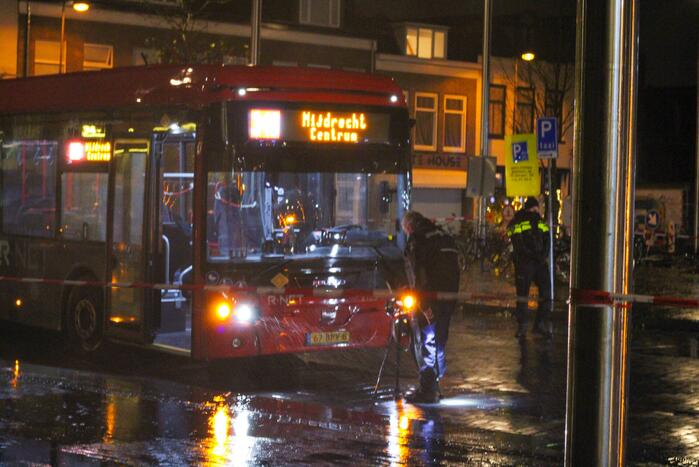 Persoon gewond bij aanrijding met bus