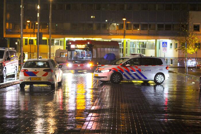 Persoon gewond bij aanrijding met bus