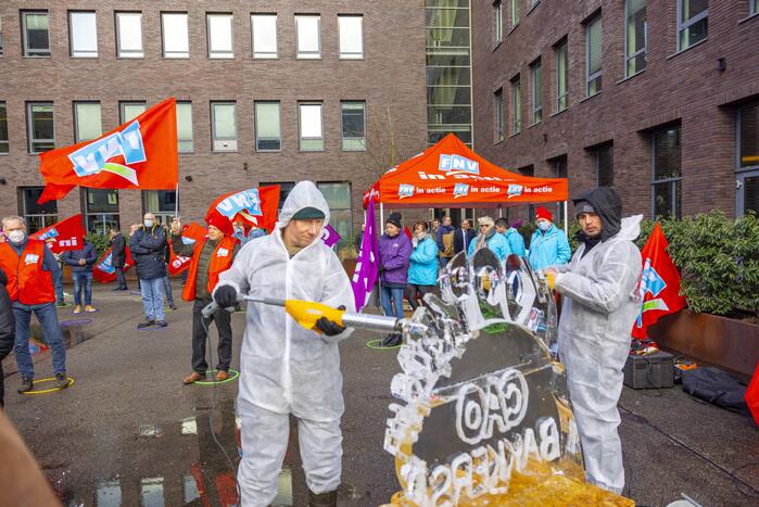 Bakkerijmedewerkers voeren actie voor een goede CAO