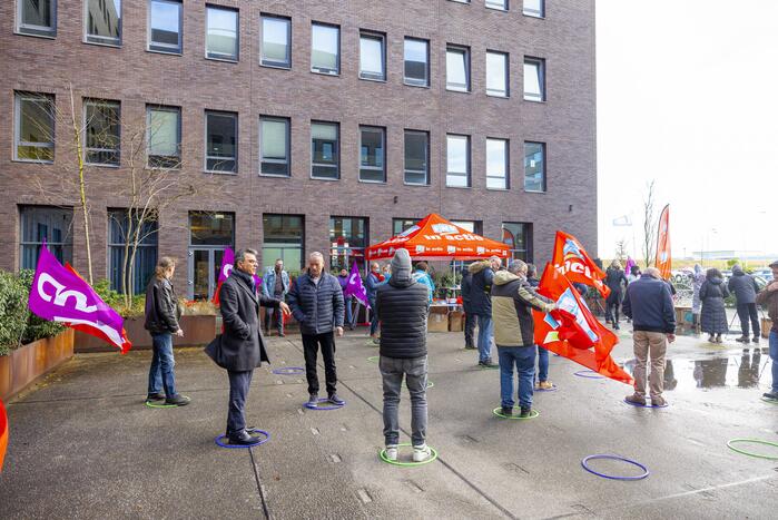 Bakkerijmedewerkers voeren actie voor een goede CAO