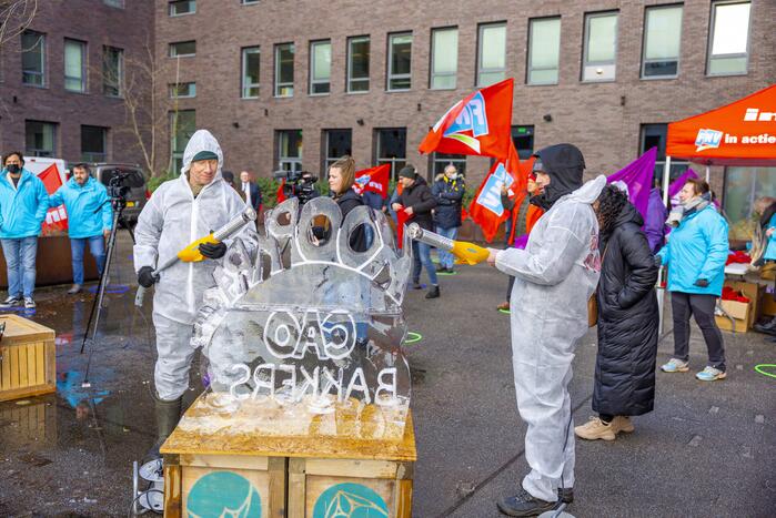 Bakkerijmedewerkers voeren actie voor een goede CAO