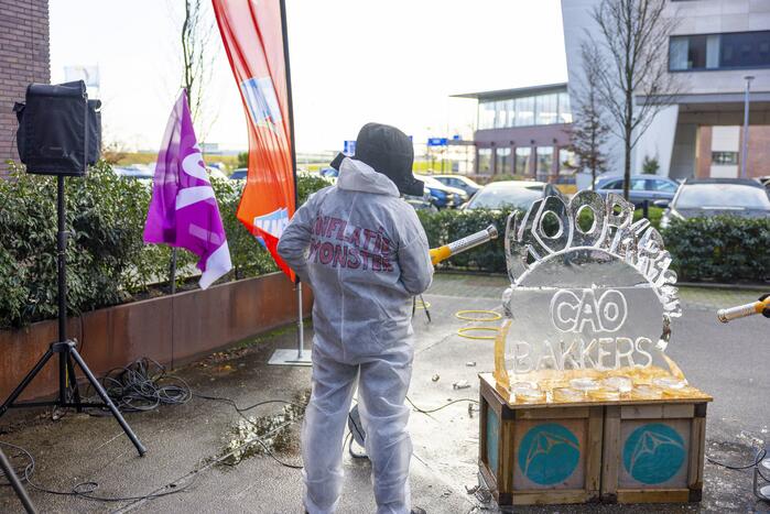 Bakkerijmedewerkers voeren actie voor een goede CAO
