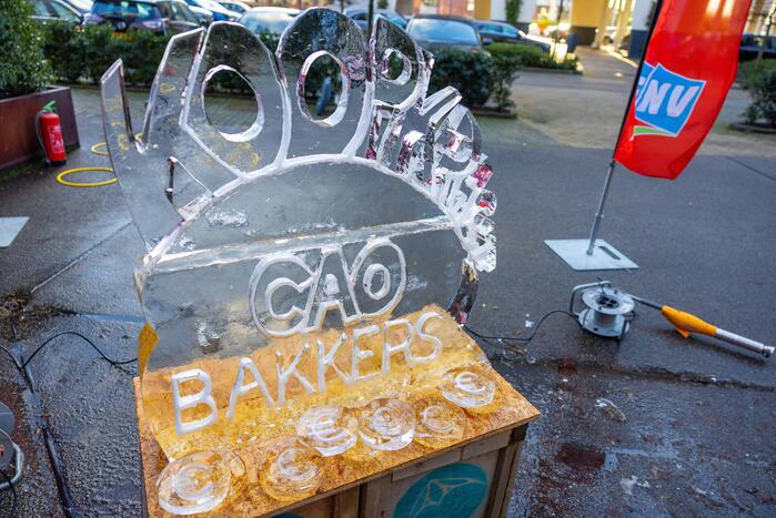 Bakkerijmedewerkers voeren actie voor een goede CAO