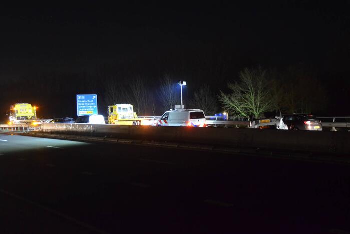 Zes auto's betrokken bij ongeval