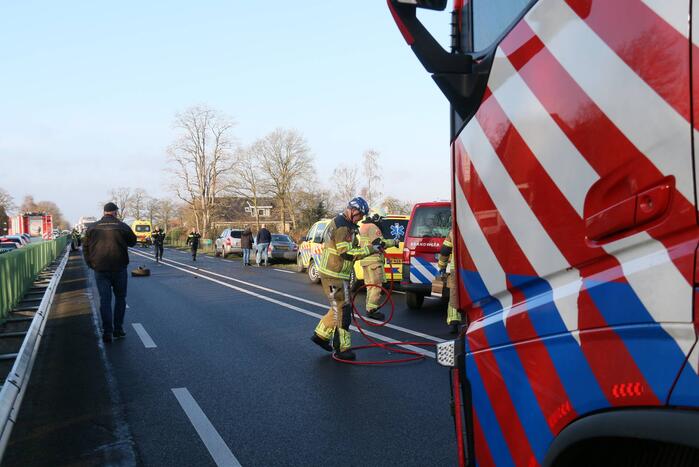Meerdere gewonden bij ernstig ongeval