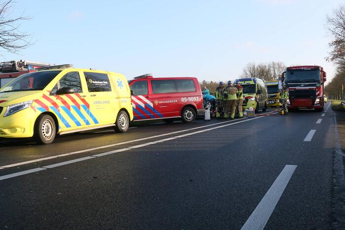 Meerdere gewonden bij ernstig ongeval