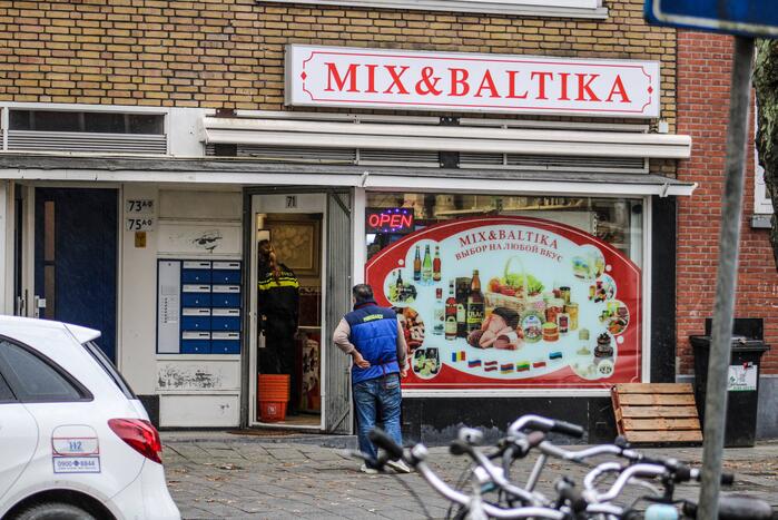 Jongeman gevlucht na overval op supermarkt