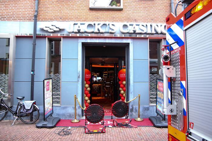 Bovenliggende woningen Jack's Casino ontruimd na gaslekkage