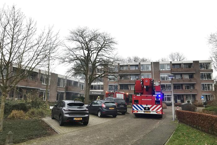 Brand in woning van zorgcentrum Maanderzand