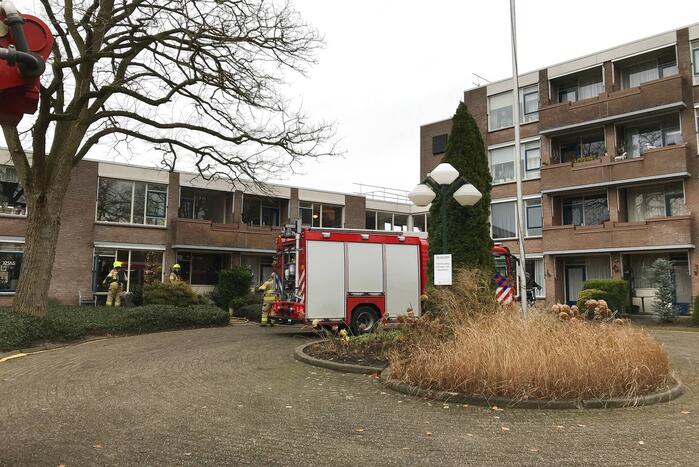Brand in woning van zorgcentrum Maanderzand