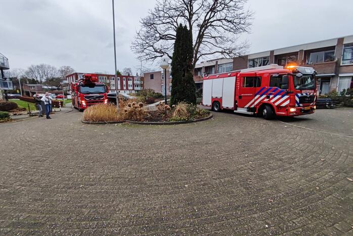 Brand in woning van zorgcentrum Maanderzand