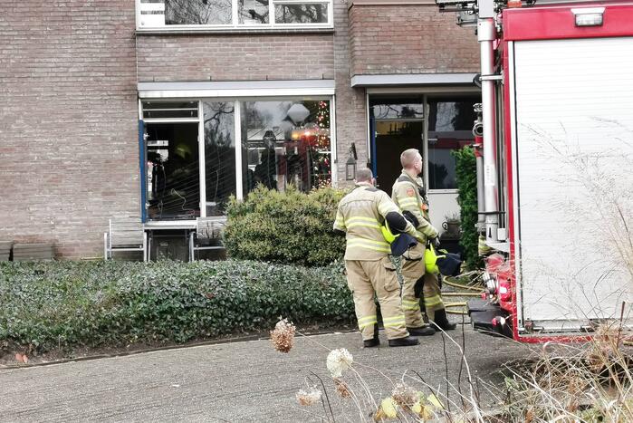 Brand in woning van zorgcentrum Maanderzand