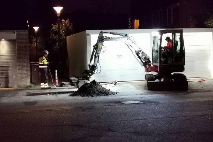 Sterkte gaslucht geroken in woonwijk