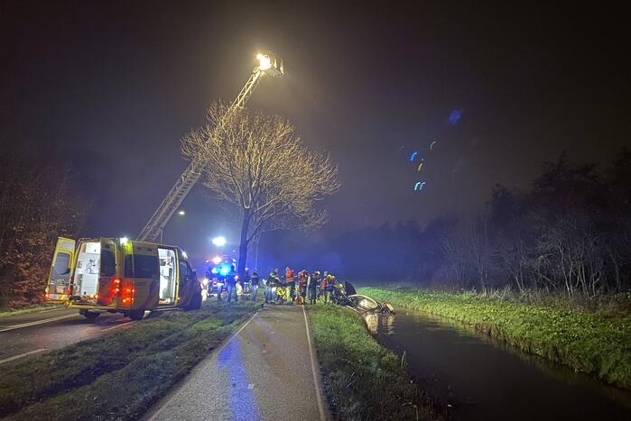 Automobilist ernstig gewond bij ernstig ongeval