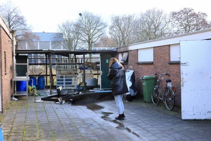 Bakkerij gesloten na brand in opslagruimte