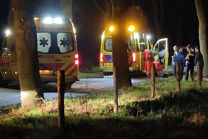 Voetganger zwaargewond bij aanrijding