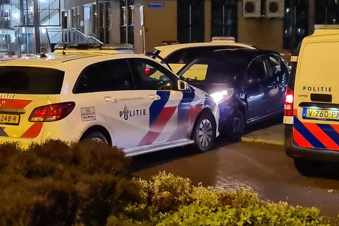 Automobilist crashed na achtervolging