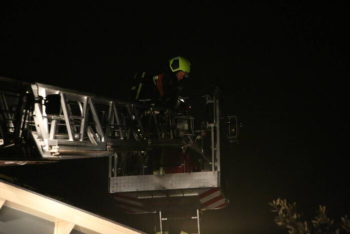 Schoorsteenbrand snel onder controle