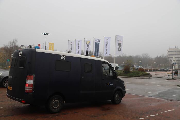 Politie ingezet op Mediapark