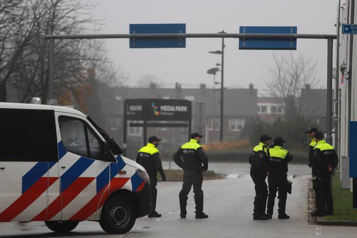 Politie ingezet op Mediapark