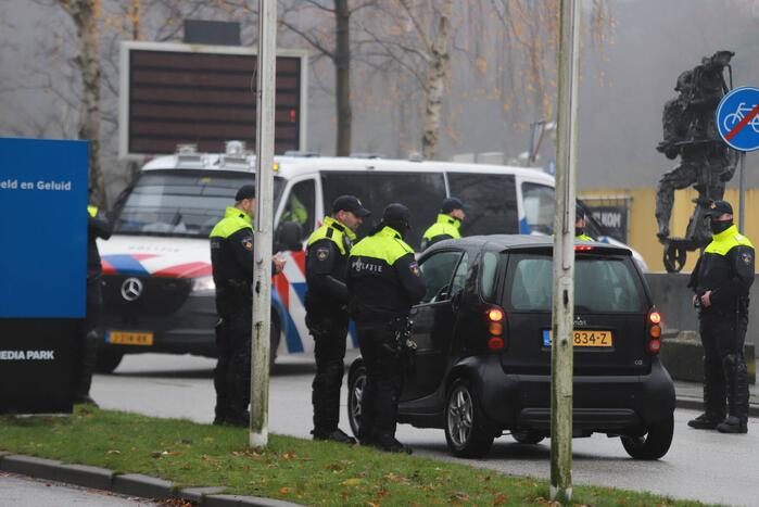 Politie ingezet op Mediapark