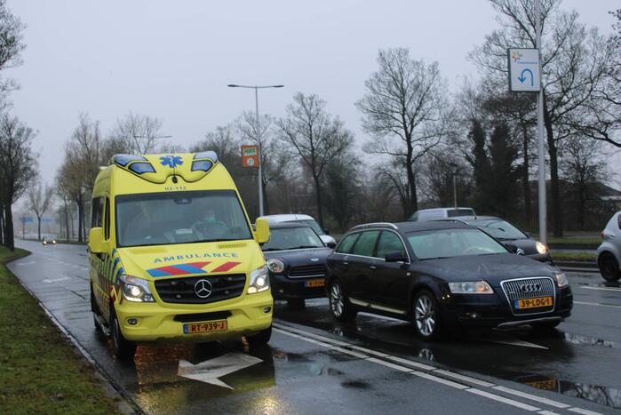 Gewonde bij ongeval tussen voertuigen