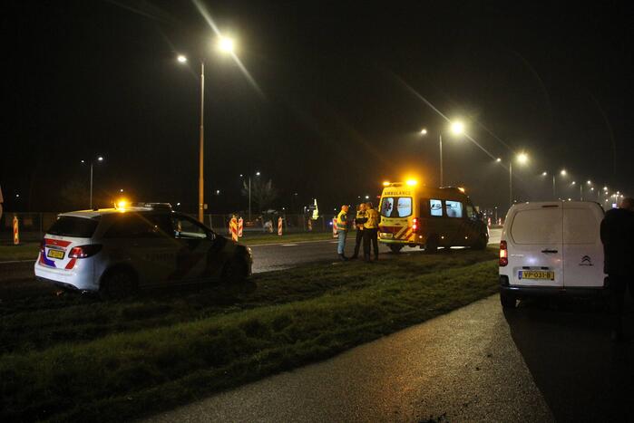 Persoon gewond bij aanrijding tussen twee voertuigen