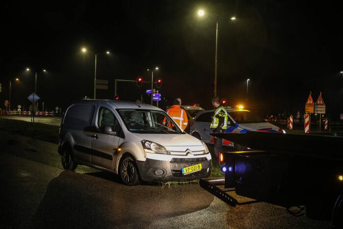 Persoon gewond bij aanrijding tussen twee voertuigen