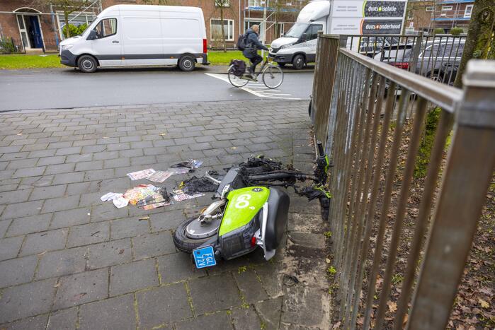 Go Sharing-deelscooter opnieuw in brand gestoken