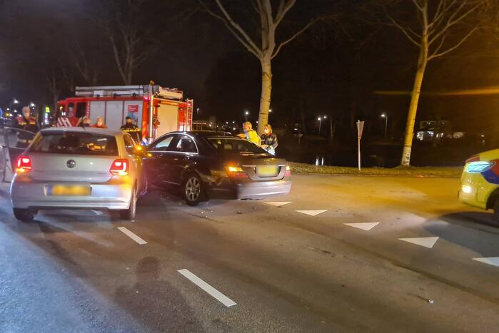 Schade en letsel door ongeval op kruispunt