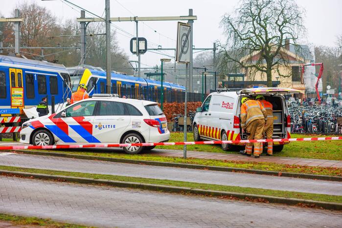 Treinverkeer ligt stil door aanrijding met persoon