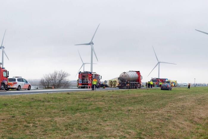 Persoon overleden bij ernstig ongeval