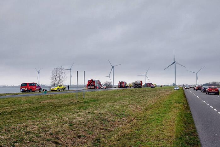 Persoon overleden bij ernstig ongeval