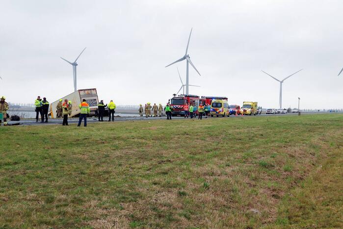 Persoon overleden bij ernstig ongeval