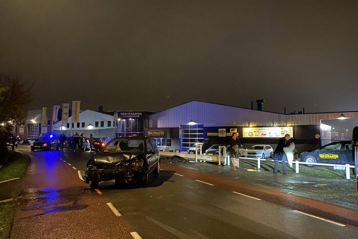 Schade aan personenauto's door ongeval