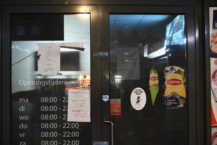 Supermarkt gesloten op last van burgemeester