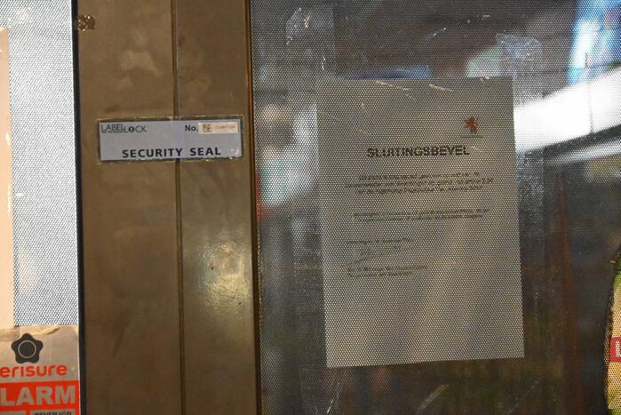 Supermarkt gesloten op last van burgemeester