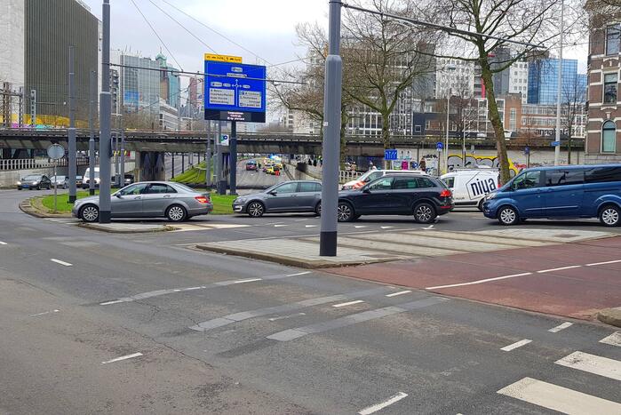 Weg afgesloten na incident