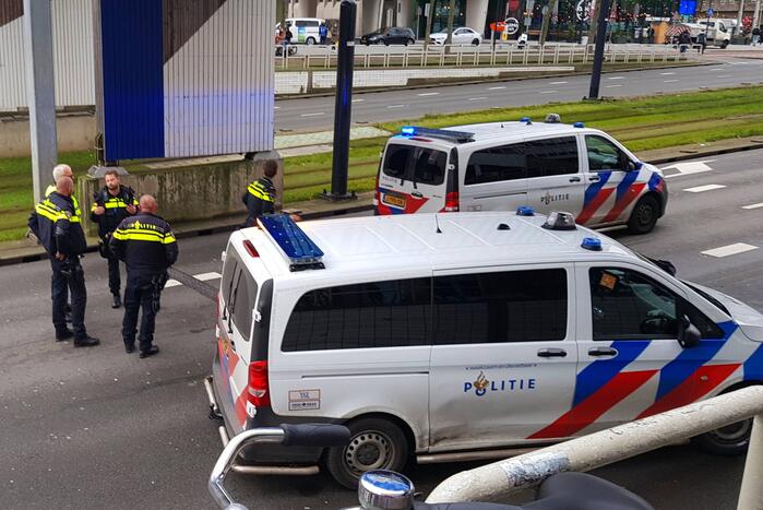 Weg afgesloten na incident