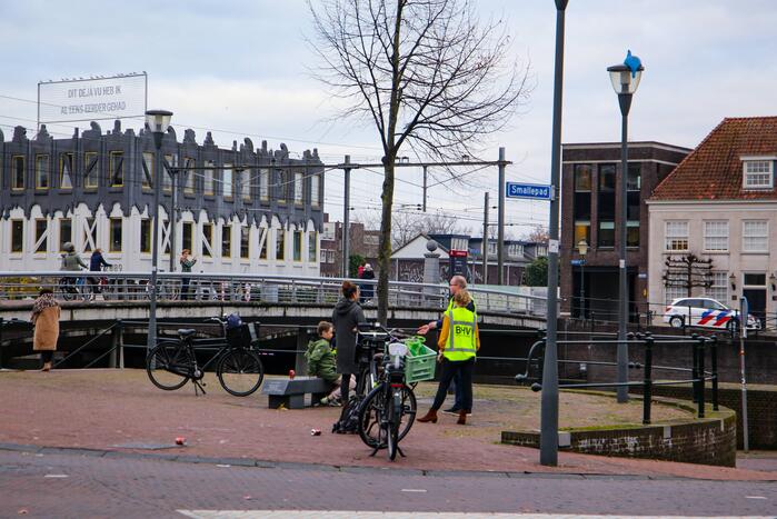 Jongeman op fiets gewond na verkeersongeval