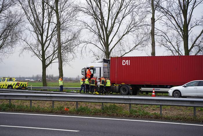 Rijksweg A20 112 melding Moordrecht 