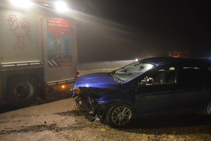 Veel schade na ongeval