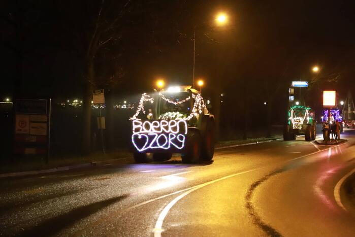 Honderden boeren maken ronde door Gooi en Vechtstreek