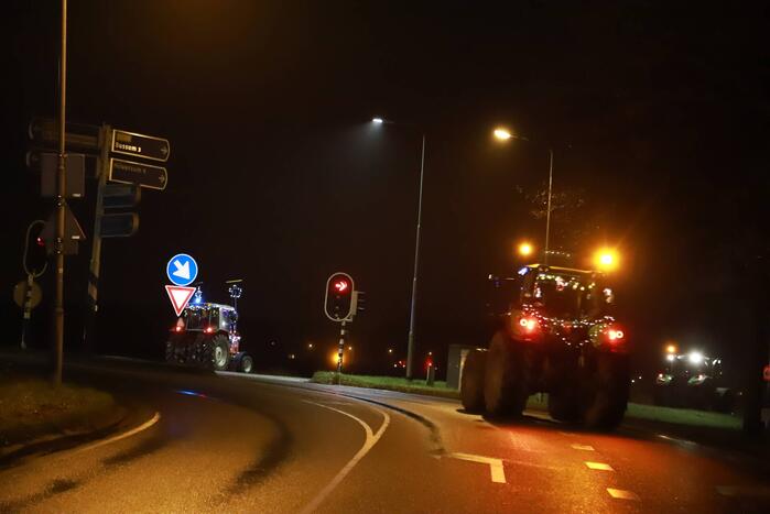 Honderden boeren maken ronde door Gooi en Vechtstreek