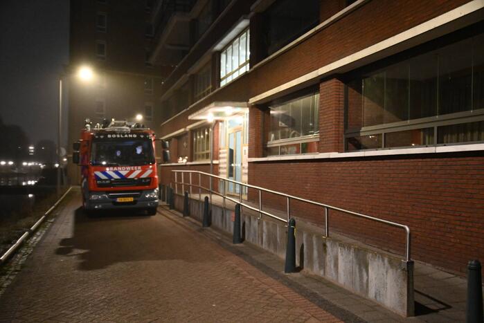 Brandweer ingezet voor waterlekkage