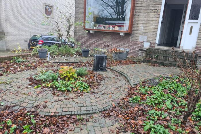 Persoon gewond na brand in woning