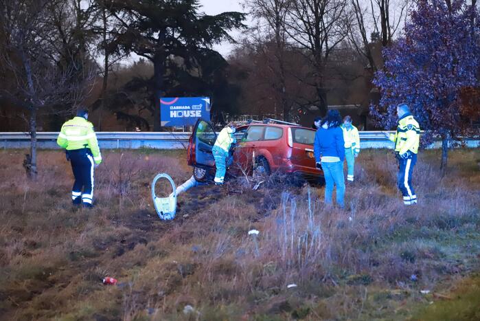 Rijksweg A1 112 melding Laren 