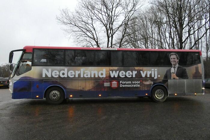 Kerstmarkt Forum voor Democratie gaat verder als demonstratie