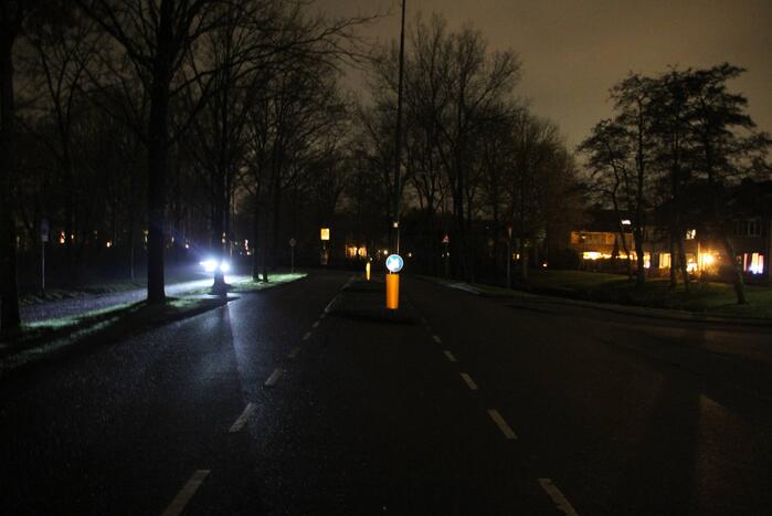 Donkere straten door stroomuitval