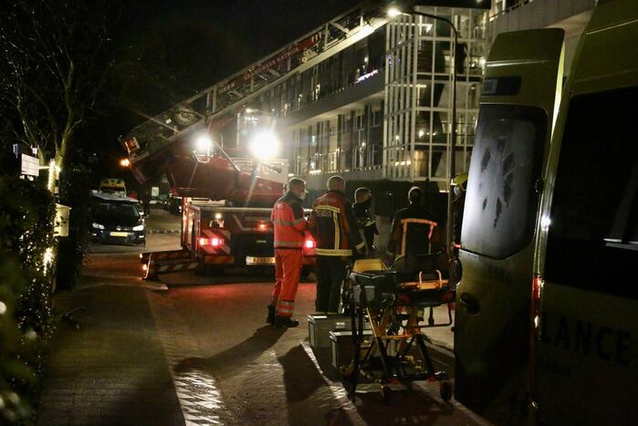 Veel bekijks bij inzet van hulpdiensten